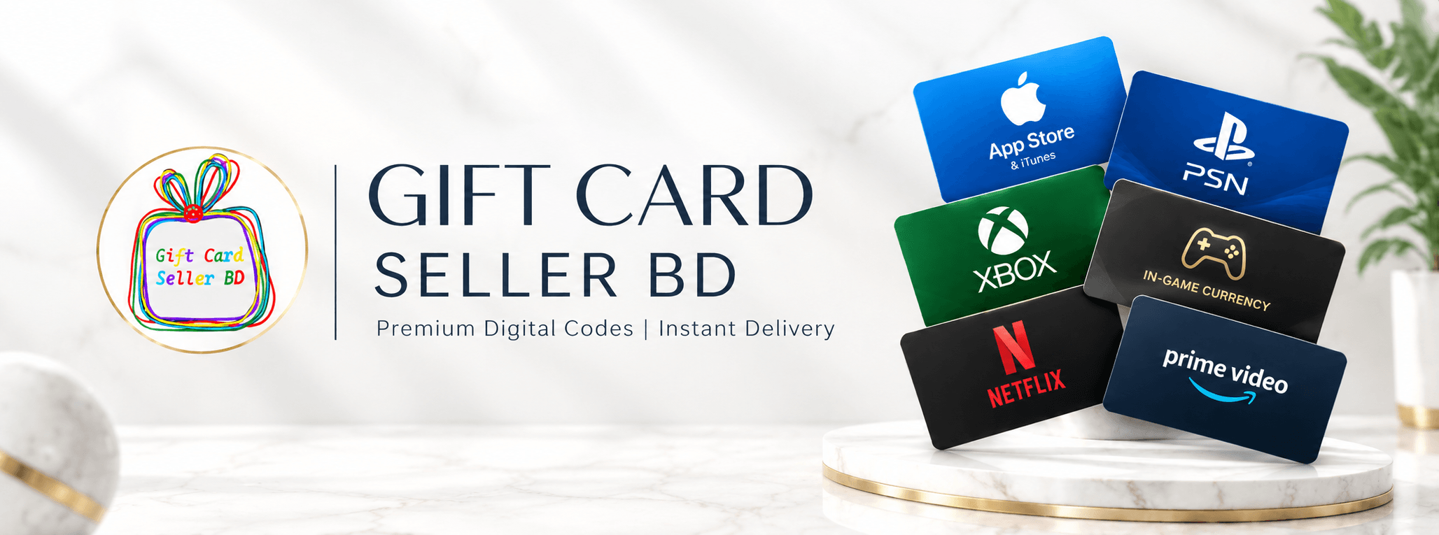 Gift Card Seller BD Official Storefront & Authentic Digital Cards
