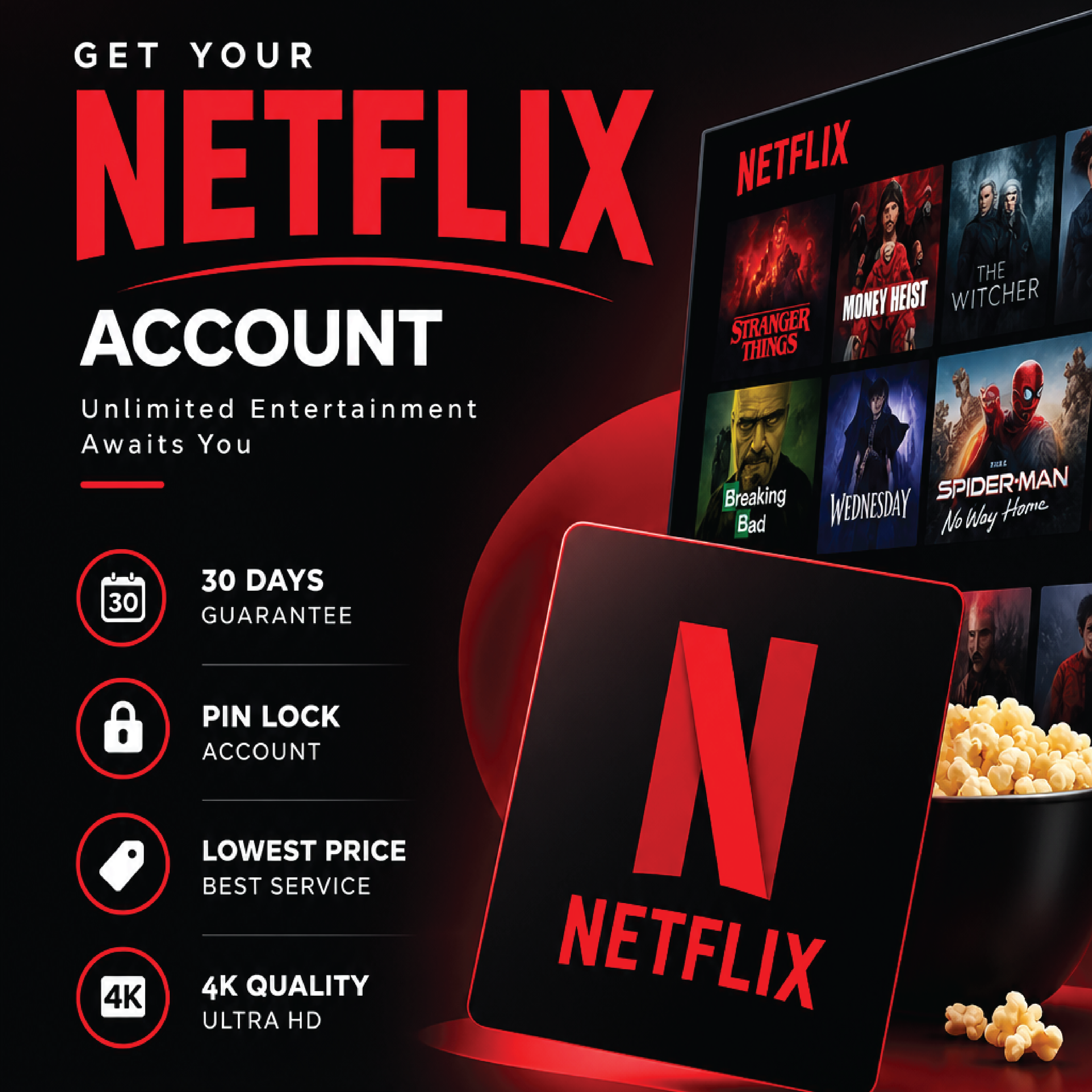Netflix Ultra HD Subscription (4K)